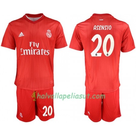 Jalkapallo Pelipaidat Real Madrid Asensio 20 Lasten 3 Paita 2018-2019 Lyhythihainen